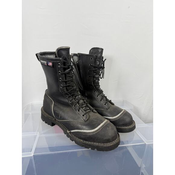 LaCrosse Firetech Crosstech NFPA Safety Toe Firefighter Work Boots Men’s 7.5 USA - Picture 2 of 6